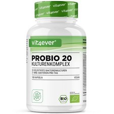 Bio Probio 20 bakterii kwasu mlekowego - 180 kapsułek - 21 miliardów probiotyków jelitowych  na sprzedaż  Wysyłka do Poland