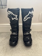 Motocross boots alpinestars for sale  RADSTOCK