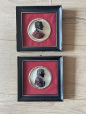 Vintage painted silhouette for sale  WESTON-SUPER-MARE