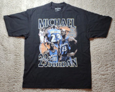 Camiseta estampada Michael Jordan Washington Wizards GG preta azul #23 AOP comprar usado  Enviando para Brazil
