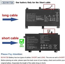 B31n1726 batterie asus d'occasion  Dammartin-en-Goële