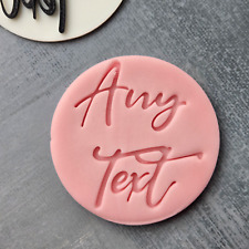 Cupcake stamp text for sale  HUNTINGDON