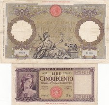 Lotto banconote lire usato  Potenza Picena