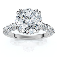 Certified 4ct diamond for sale  Libertyville