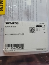 SIEMENS DAC-NET ALARME DE INCÊNDIO MÓDULO DE PLACA DE ÁUDIO DIGITAL 500-035100 *Nova Caixa Selada" comprar usado  Enviando para Brazil