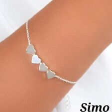 Bracciale cuore argento usato  Italia
