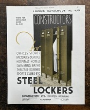 Constructors steel lockers for sale  LONDON