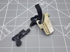 Pistola BAM escala 1/6 com coldre bronzeado para perna caída (muito quente) comprar usado  Enviando para Brazil