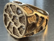 Carat gold diamond for sale  KINGSTON UPON THAMES