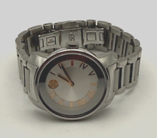 Relógio de quartzo feminino Movado Bold MB.01.3.14.6124 32mm tom prata aço comprar usado  Enviando para Brazil