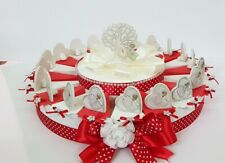Torta bomboniere cuori usato  Oria