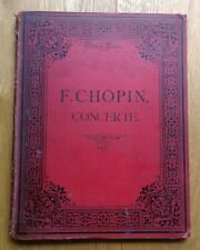 F. Chopin Concerte - todas las obras de Pianoforte segunda mano  Embacar hacia Argentina