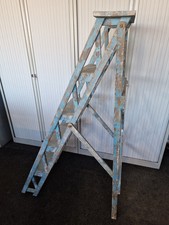 Distressed ladder decorative for sale  WIGSTON