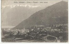 Antica cartolina pellio usato  Oliveto Lario