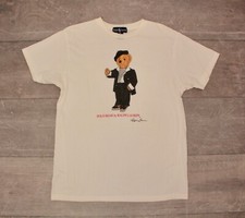 Camiseta polo masculina vintage década de 1990 Ralph Lauren ursinho de pelúcia tamanho M anos 90 comprar usado  Enviando para Brazil