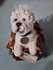 Westie ornament leonardo for sale  STIRLING