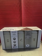 Salter pebble canister for sale  KEIGHLEY
