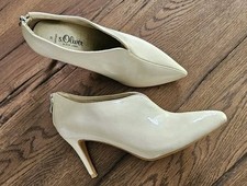 Pumps cremeweiß lack gebraucht kaufen  Oberhausen