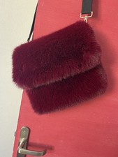Sac fourrure bordeaux d'occasion Sac fourrure bordeaux d'occasion  Boulogne-sur-Mer