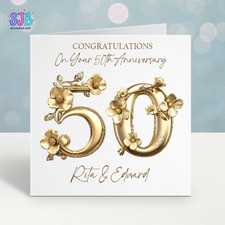50th wedding anniversary for sale  ST. AUSTELL