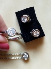 Diamonique 3tlg set gebraucht kaufen  Nürnberg