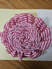 Usado, Acessório de cabelo, tiras rosa arco feito à mão 4 polegadas comprar usado  Enviando para Brazil