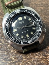 Seiko 6105 8110 Willard 17j relógio de mergulho automático masculino serviço militar comprar usado  Enviando para Brazil