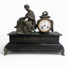 Pendule xixe figurative d'occasion  France