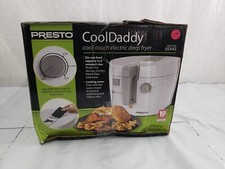 Novo termostato ajustável antiaderente 8 xícaras Presto CoolDaddy fritadeira elétrica comprar usado  Enviando para Brazil