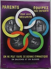 Affiche gymnastique jeux d'occasion  Le Creusot