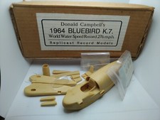 Replicast Record Models 1/43 Bluebird K7 recorde mundial de velocidade da água 1964. Uau raro comprar usado  Enviando para Brazil