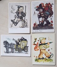Hummel postkarten unbeschriebe gebraucht kaufen  Burg, Lötzbeuren, Starkenburg