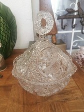 Grande bonbonnière cristal d'occasion  Saint-Privat-des-Vieux