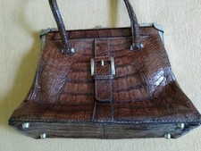 Vintage leder damen gebraucht kaufen  Hamburg