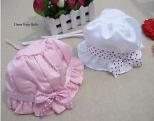 Baby bonnet cotton for sale  PETERBOROUGH