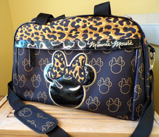 Bolsa tote de viagem noturna Loungefly Disney preta com estampa de leopardo Minnie Mouse comprar usado  Enviando para Brazil