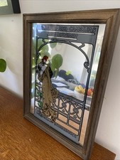 Vintage mirror art for sale  CLEVEDON
