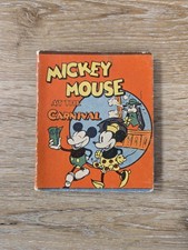 1934 Mickey Mouse no Carnaval livro infantil Whitman Publishing Co. comprar usado  Enviando para Brazil