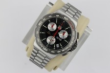 Tag Heuer relógio masculino Fórmula 1 CAC111A.BA0850 Indy 500 cronógrafo preto prata comprar usado  Enviando para Brazil
