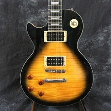 Usado, Guitarra elétrica personalizada de fábrica com aro preto 6 cordas para canhotos comprar usado  Enviando para Brazil