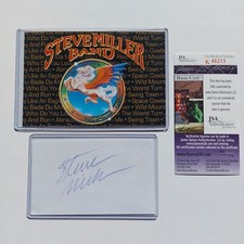 Guitarra Steve Miller assinada cartão índice 3x5 JSA CERTIFICADO DE AUTENTICIDADE (Fly Like an Eagle, The Joker) comprar usado  Enviando para Brazil