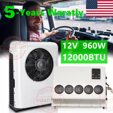 Ar condicionado universal 12V caminhão 12000 BTU split AC compatível com semi ônibus trailer caravana comprar usado  Enviando para Brazil