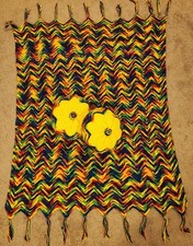 Vintage crochet blanket for sale  Dover