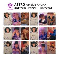 Cartão fotográfico ASTRO FANCLUB AROHA 3º termo kit mercadorias oficiais KPOP K-POP comprar usado  Enviando para Brazil