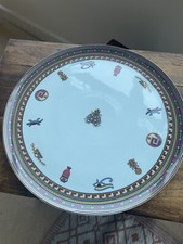 Duży talerz Solafrance Paris Spal Les Civilizations Egipt 30cm Designer na sprzedaż  Wysyłka do Poland