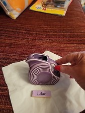 Jarro Fiesta Mini Disco em Lilás | Fiestaware Roxo Pequeno Creme | Falhas comprar usado  Enviando para Brazil