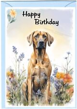 Biglietto compleanno cane usato  Spedire a Italy
