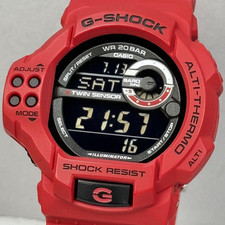 Sensor duplo vermelho CASIO G SHOCK GDF 100 comprar usado  Enviando para Brazil