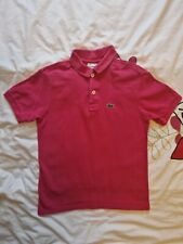 Boys lacoste polo for sale  PONTEFRACT