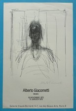 Alberto giacometti affiche d'occasion  Guebwiller
